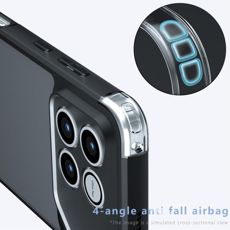 For Honor Win / Win RT Armor Precise Hole PC Hybrid TPU Phone Case - Frosted Black