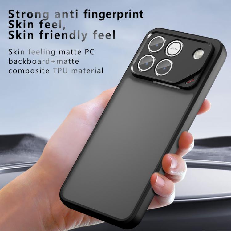 For Honor Win / Win RT Armor Precise Hole PC Hybrid TPU Phone Case - Frosted Black