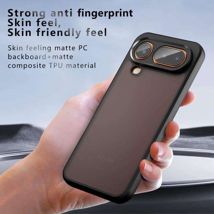 For Honor Magic8 Pro Air 5G Armor Precise Hole PC Hybrid TPU Phone Case - Frosted Black