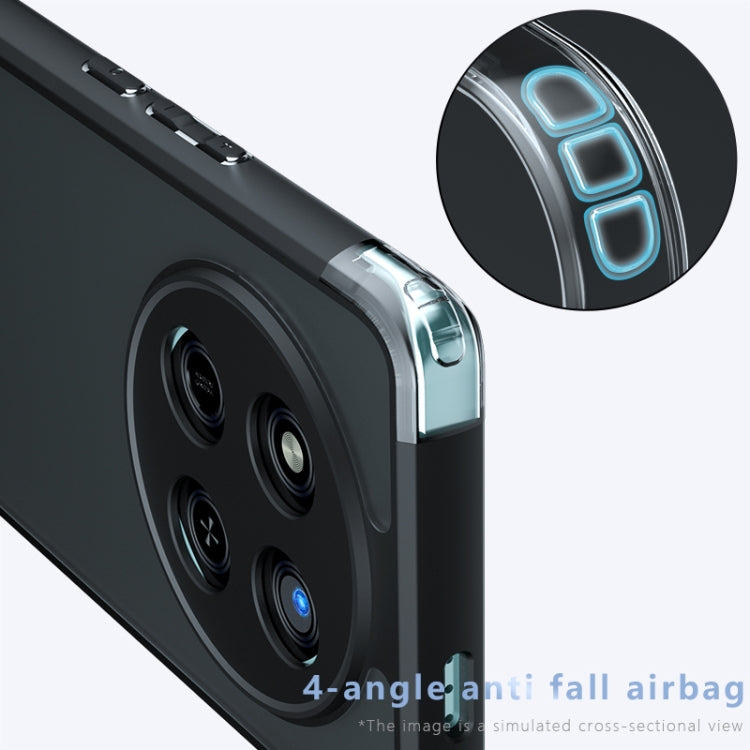 For Honor X60 Pro / Magic7 Lite / X9c 5G Armor Precise Hole PC Hybrid TPU Phone Case - Transparent