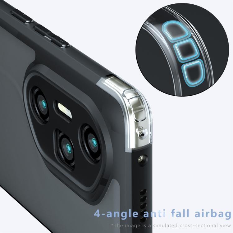 For Honor 300 Pro / 300 Ultra Armor Precise Hole PC Hybrid TPU Phone Case - Transparent