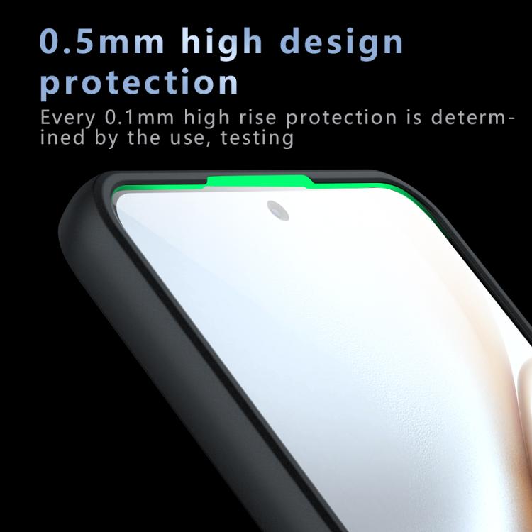 For Honor 400 Smart 5G / 4G / X7d 5G Armor Precise Hole PC Hybrid TPU Phone Case - Transparent