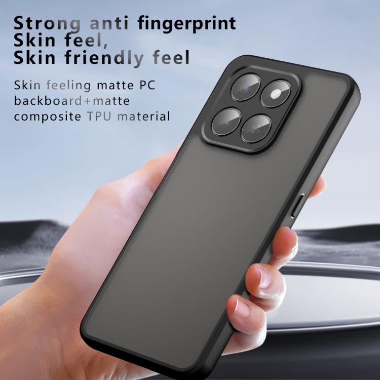 For Honor 400 Smart 5G / 4G / X7d 5G Armor Precise Hole PC Hybrid TPU Phone Case - Transparent
