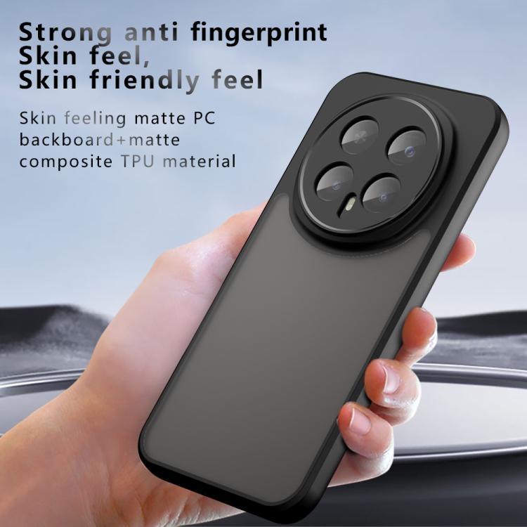For Honor Magic8 Pro Armor Precise Hole PC Hybrid TPU Phone Case - Transparent