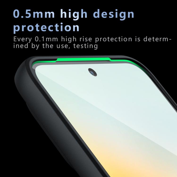 For Honor Power2 Armor Precise Hole PC Hybrid TPU Phone Case - Transparent