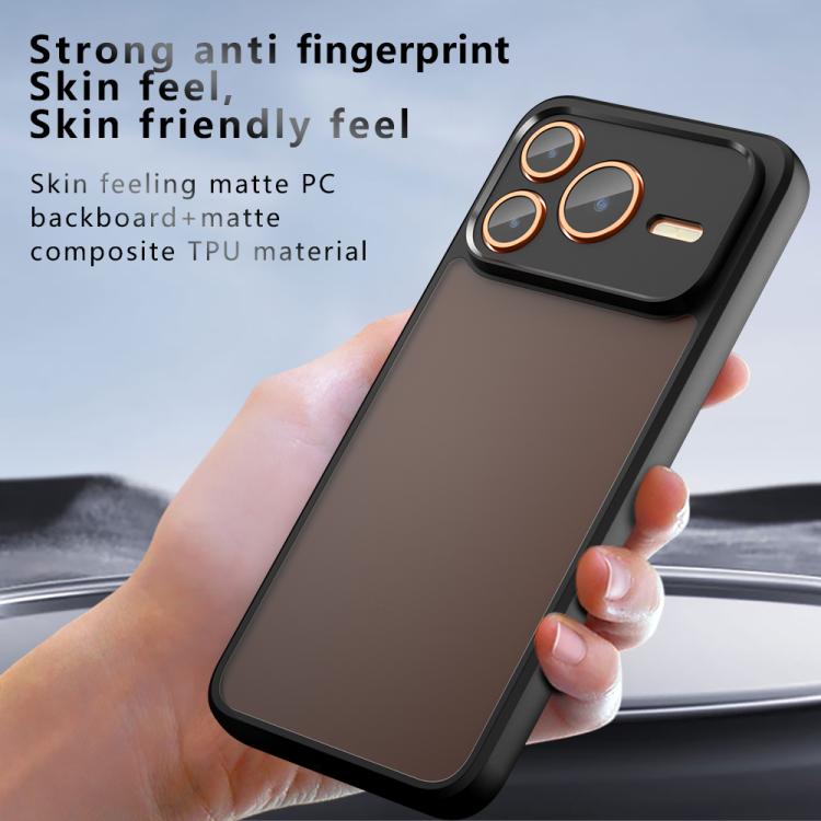 For Honor Power2 Armor Precise Hole PC Hybrid TPU Phone Case - Transparent