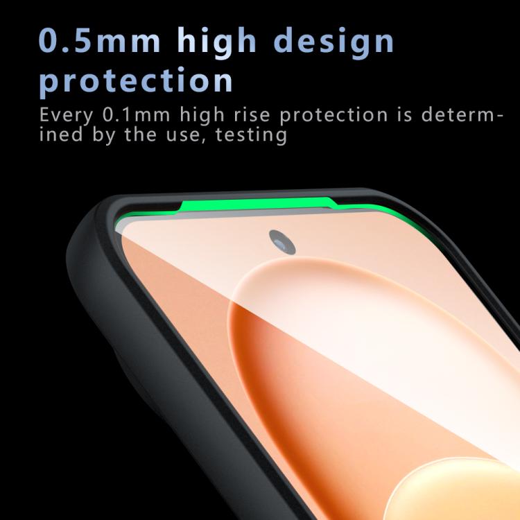 For Honor Magic8 Pro Air 5G Armor Precise Hole PC Hybrid TPU Phone Case - Transparent