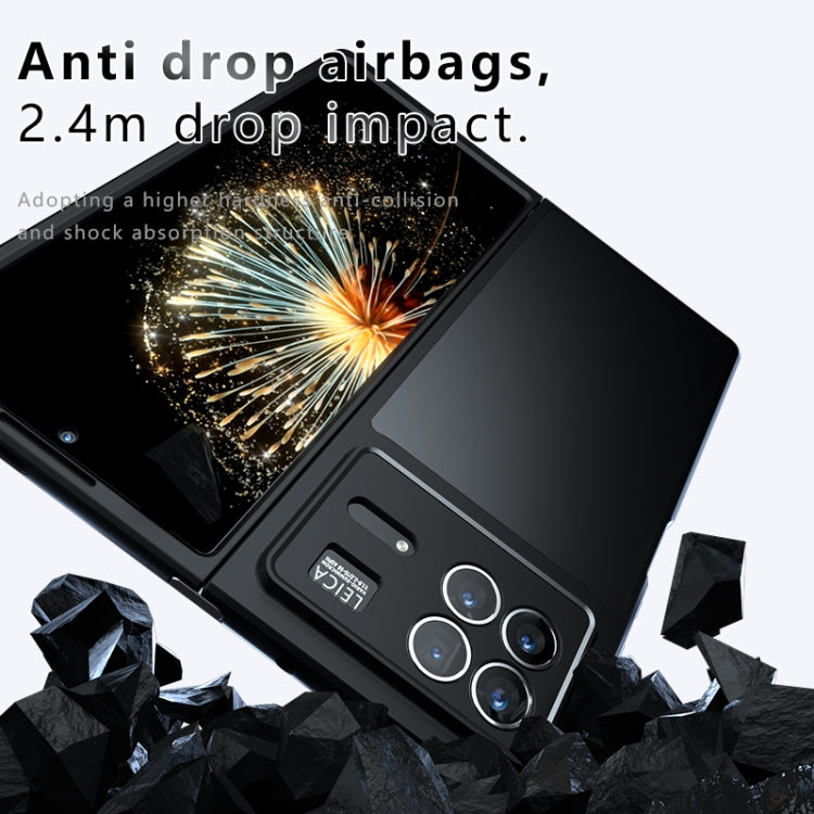 For Xiaomi Mix Fold 3 Armor Precise Hole PC Hybrid TPU Phone Case - Frosted Black