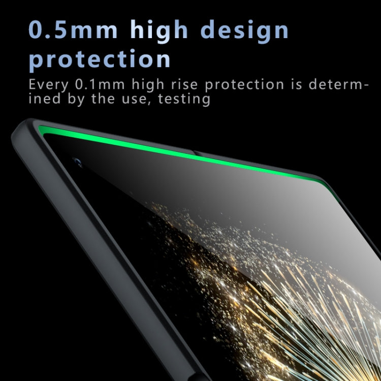 For Xiaomi Mix Fold 3 Armor Precise Hole PC Hybrid TPU Phone Case - Frosted Black