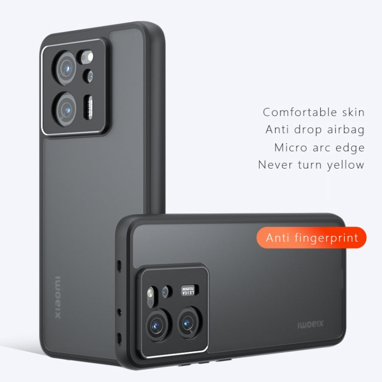 For Xiaomi Redmi K60 Ultra Armor Precise Hole PC Hybrid TPU Phone Case - Frosted Black