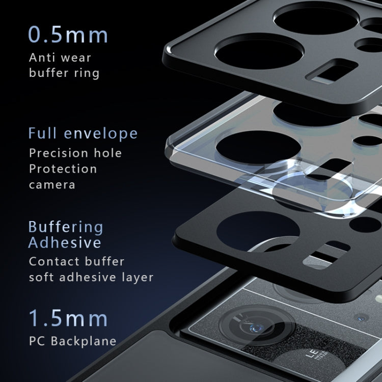 For Xiaomi Redmi K60 Ultra Armor Precise Hole PC Hybrid TPU Phone Case - Frosted Black
