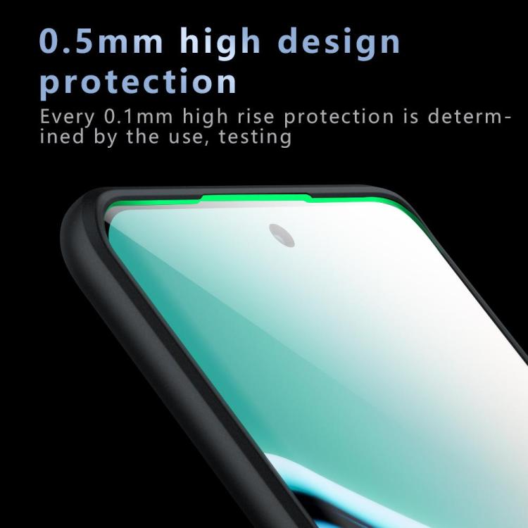 For Redmi Note 15 4G Global 164mm Armor Precise Hole PC Hybrid TPU Phone Case - Frosted Black
