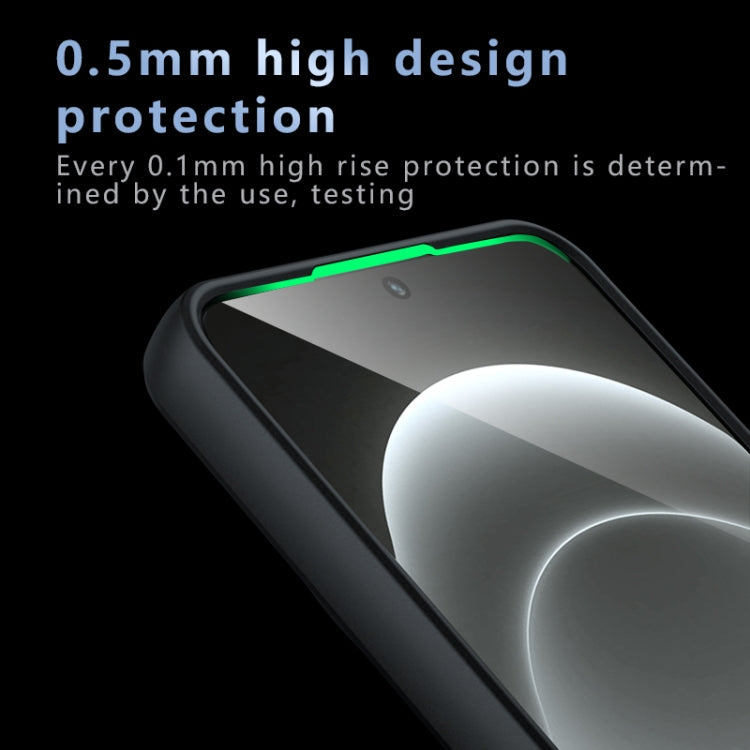 For Xiaomi 14 Ultra Armor Precise Hole PC Hybrid TPU Phone Case - Transparent