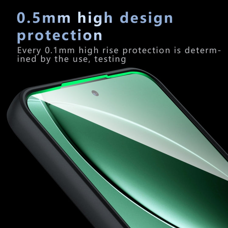 For Redmi K80 Pro Armor Precise Hole PC Hybrid TPU Phone Case - Transparent