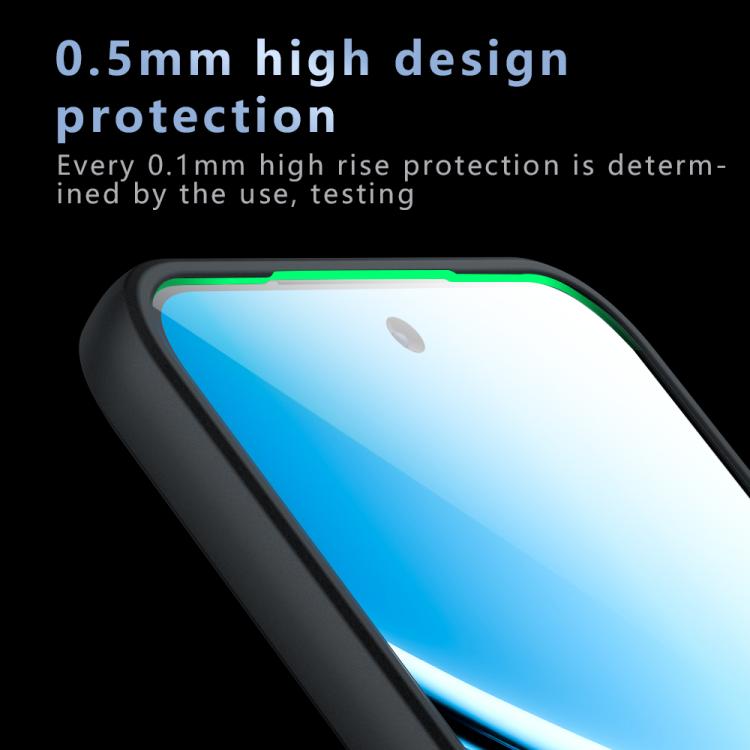 For Redmi 15 5G / 4G EU 171mm Armor Precise Hole PC Hybrid TPU Phone Case - Transparent