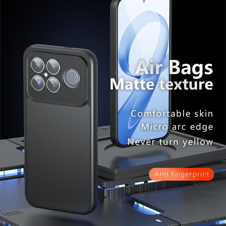 For Redmi K90 Pro Max / Poco F8 Ultra Armor Precise Hole PC Hybrid TPU Phone Case - Transparent