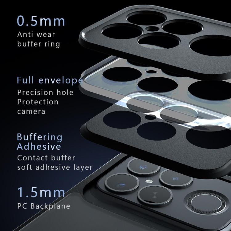 For Redmi K90 Pro Max / Poco F8 Ultra Armor Precise Hole PC Hybrid TPU Phone Case - Transparent