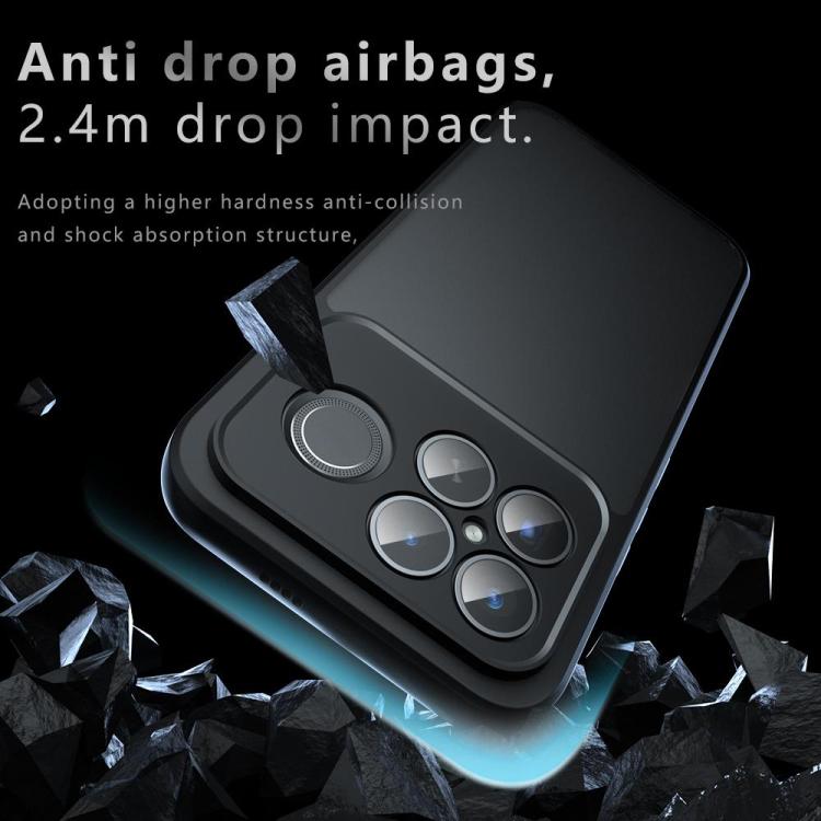 For Redmi K90 Pro Max / Poco F8 Ultra Armor Precise Hole PC Hybrid TPU Phone Case - Transparent