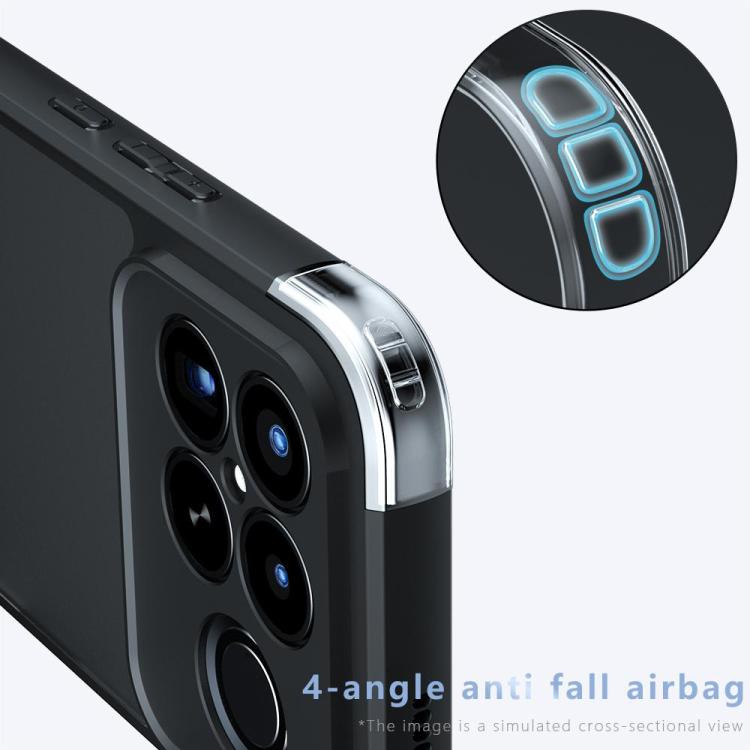 For Redmi K90 Pro Max / Poco F8 Ultra Armor Precise Hole PC Hybrid TPU Phone Case - Transparent