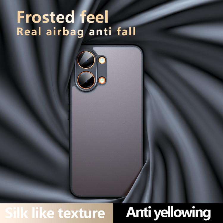 For Redmi Turbo 5 Max / Poco X8 Pro Max Armor Precise Hole PC Hybrid TPU Phone Case - Transparent