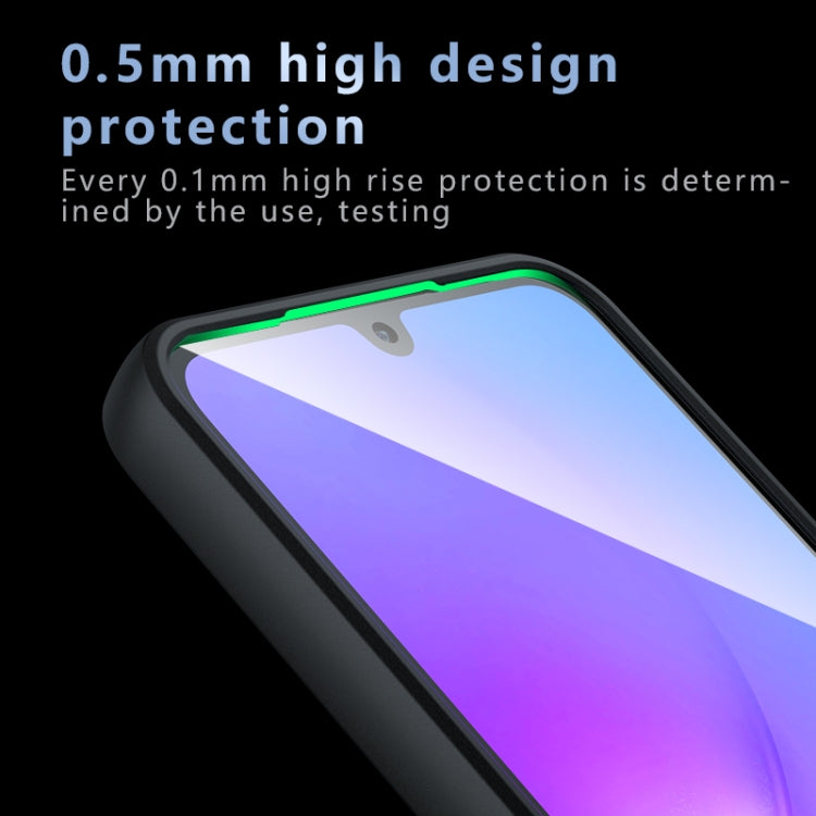 For Samsung Galaxy A26 5G Armor Precise Hole PC Hybrid TPU Phone Case - Transparent