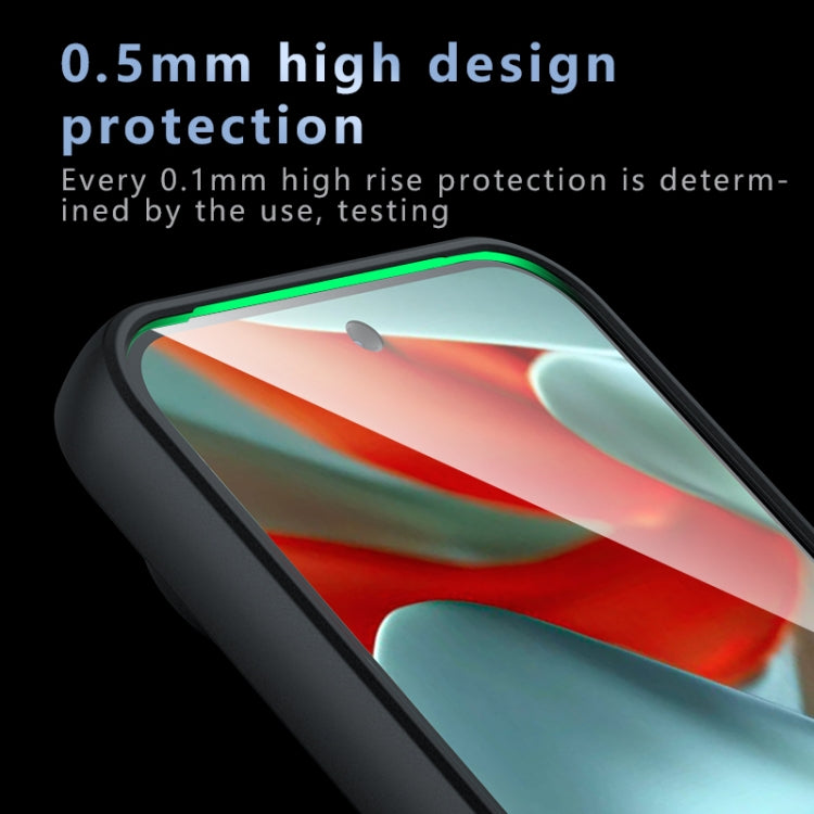 For Google Pixel 9 Pro XL Armor Precise Hole PC Hybrid TPU Phone Case - Frosted Black