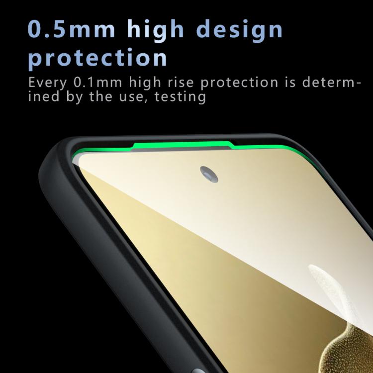For Motorola Edge 70 Ultra / Signature 5G Armor Precise Hole PC Hybrid TPU Phone Case - Frosted Black