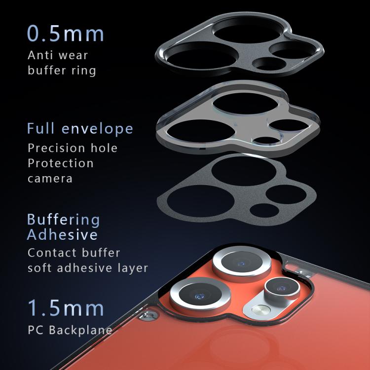 For Nothing CMF Phone 2 Pro Armor Precise Hole PC Hybrid TPU Phone Case - Transparent