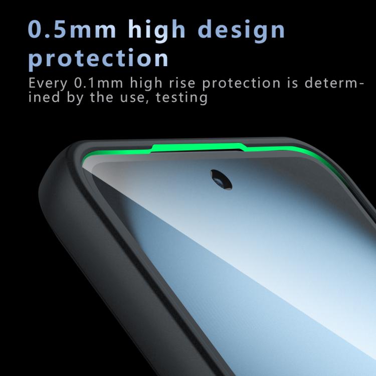 For Nothing Phone 3 Armor Precise Hole PC Hybrid TPU Phone Case - Transparent