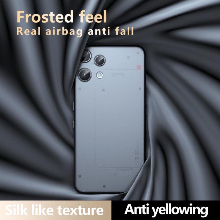 For Nothing Phone 3a Lite Armor Precise Hole PC Hybrid TPU Phone Case - Transparent