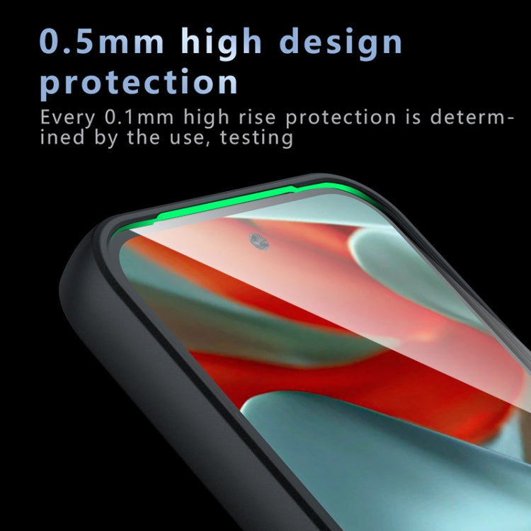 For Google Pixel 9a Armor Precise Hole PC Hybrid TPU Phone Case - Transparent