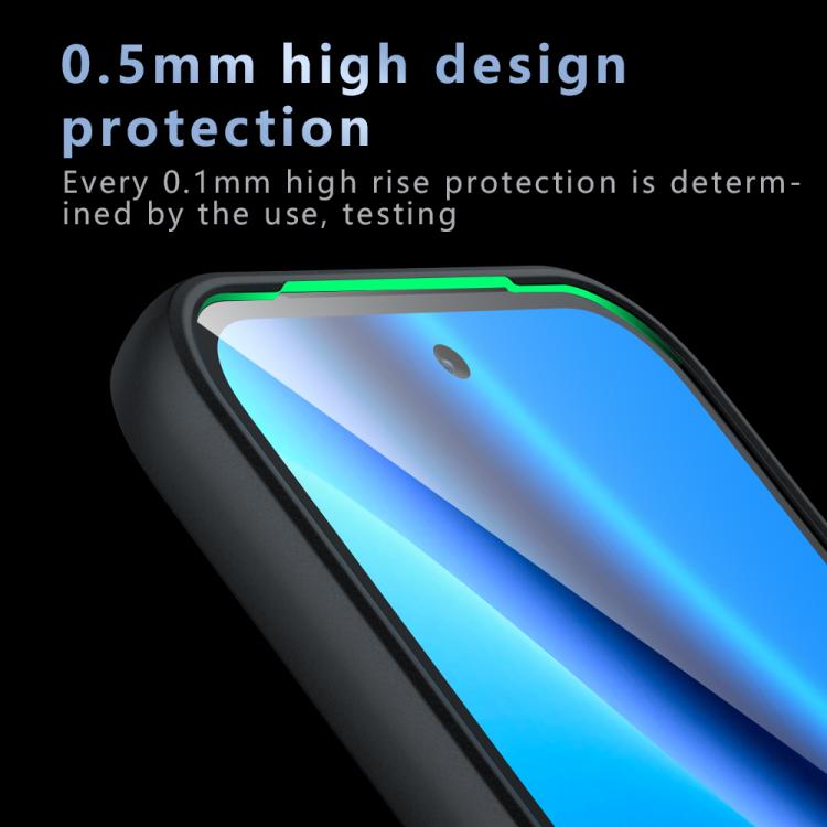 For Google Pixel 10a Armor Precise Hole PC Hybrid TPU Phone Case - Transparent