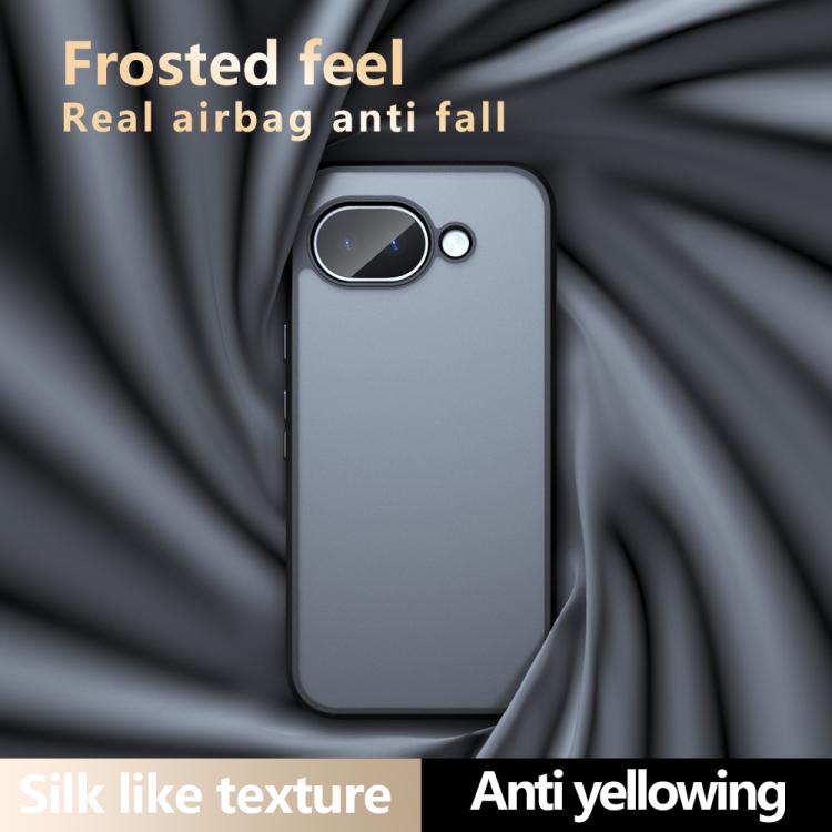 For Google Pixel 10a Armor Precise Hole PC Hybrid TPU Phone Case - Transparent