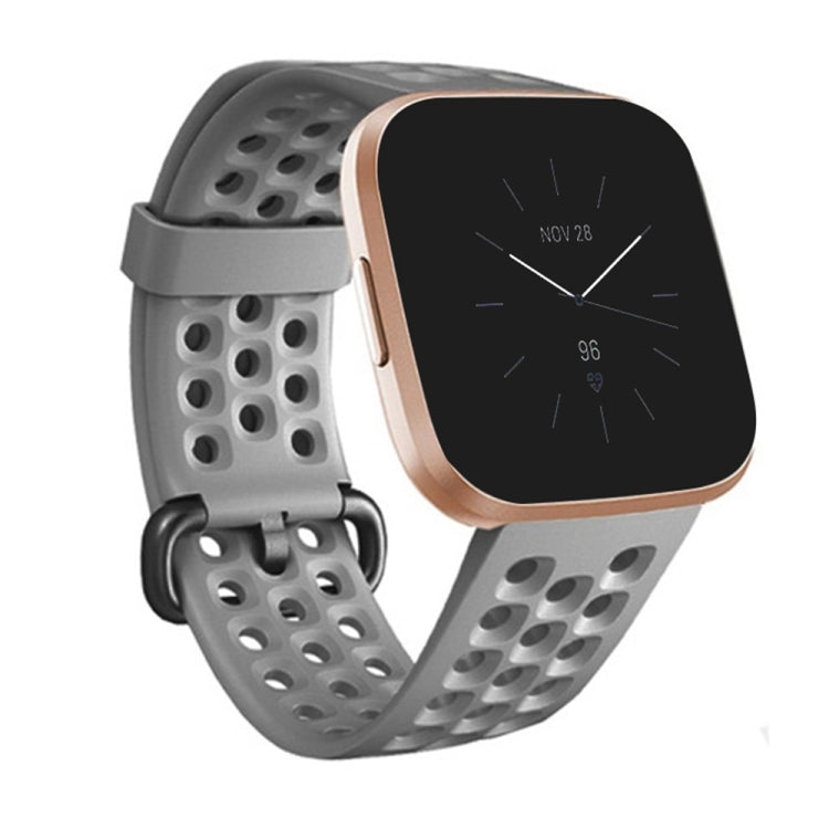 For Fitbit Versa 2 Breathable Silicone Watch Band, Size: Small