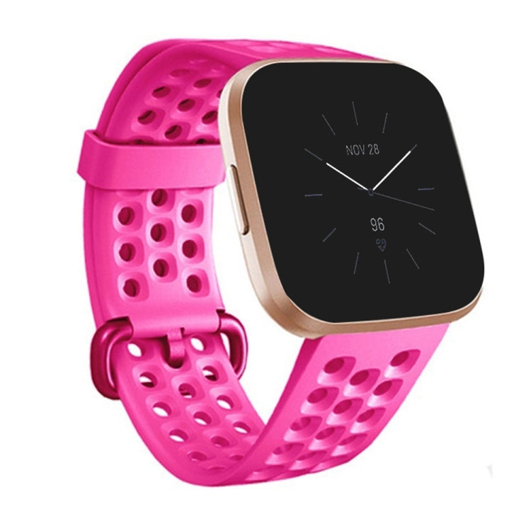 For Fitbit Versa 2 Breathable Silicone Watch Band, Size: Small