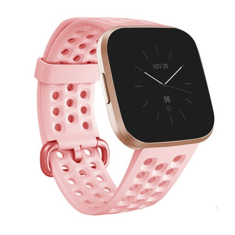 For Fitbit Versa 2 Breathable Silicone Watch Band, Size: Small