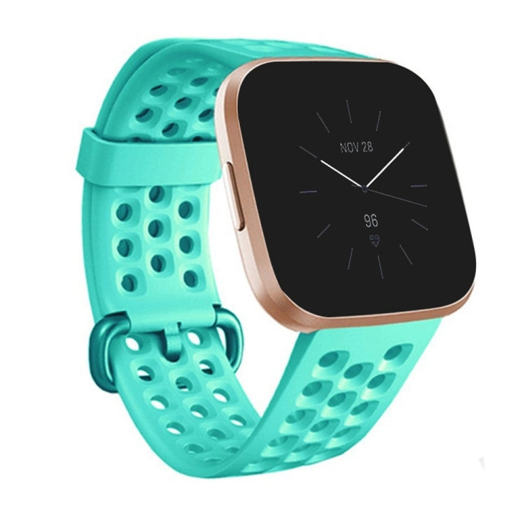 For Fitbit Versa 2 Breathable Silicone Watch Band, Size: Small