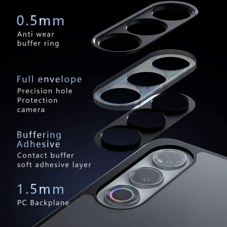 For Meizu 21 Armor Precise Hole PC Hybrid TPU Phone Case - Transparent
