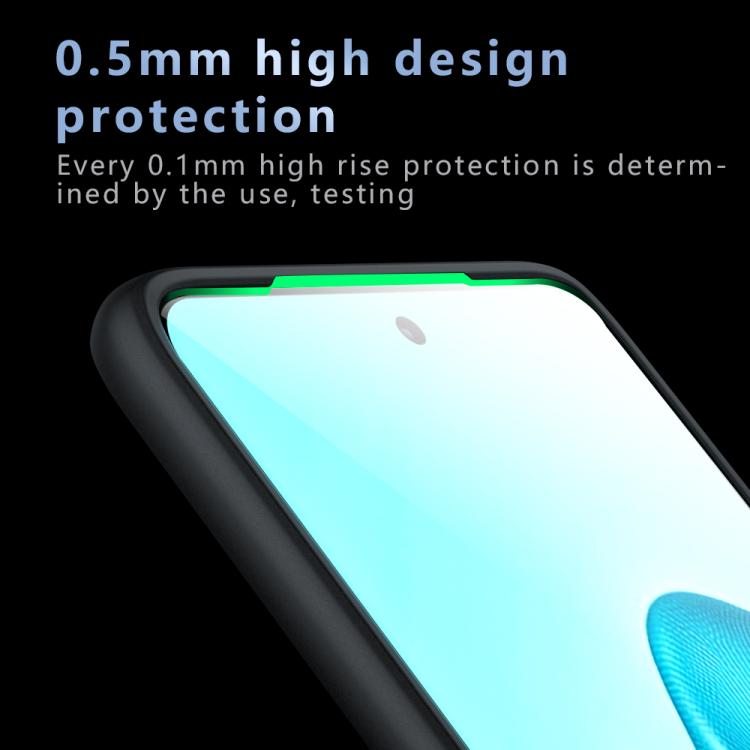 For Motorola Edge 60 Armor Precise Hole PC Hybrid TPU Phone Case - Transparent