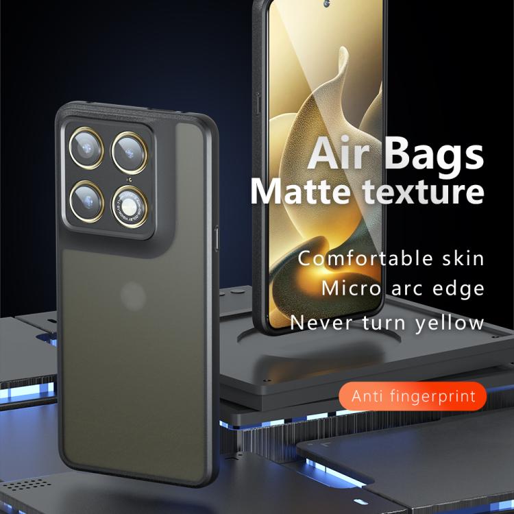 For Motorola Edge 70 Ultra / Signature 5G Armor Precise Hole PC Hybrid TPU Phone Case - Transparent