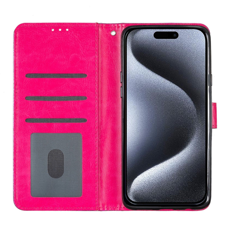For iPhone 16 Pro Glitter Powder Flip Leather Phone Case
