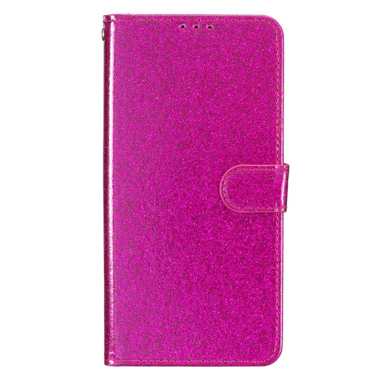 For iPhone 17e / 16e Glitter Powder Flip Leather Phone Case