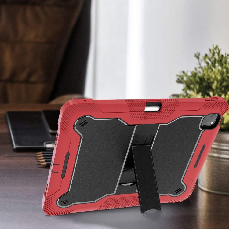 For iPad Pro 13 2025 / 2024 Shockproof Silicone Hybrid PC Tablet Case with Holder