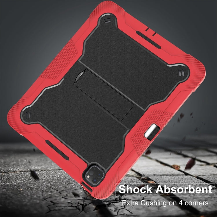 For iPad Pro 13 2025 / 2024 Shockproof Silicone Hybrid PC Tablet Case with Holder