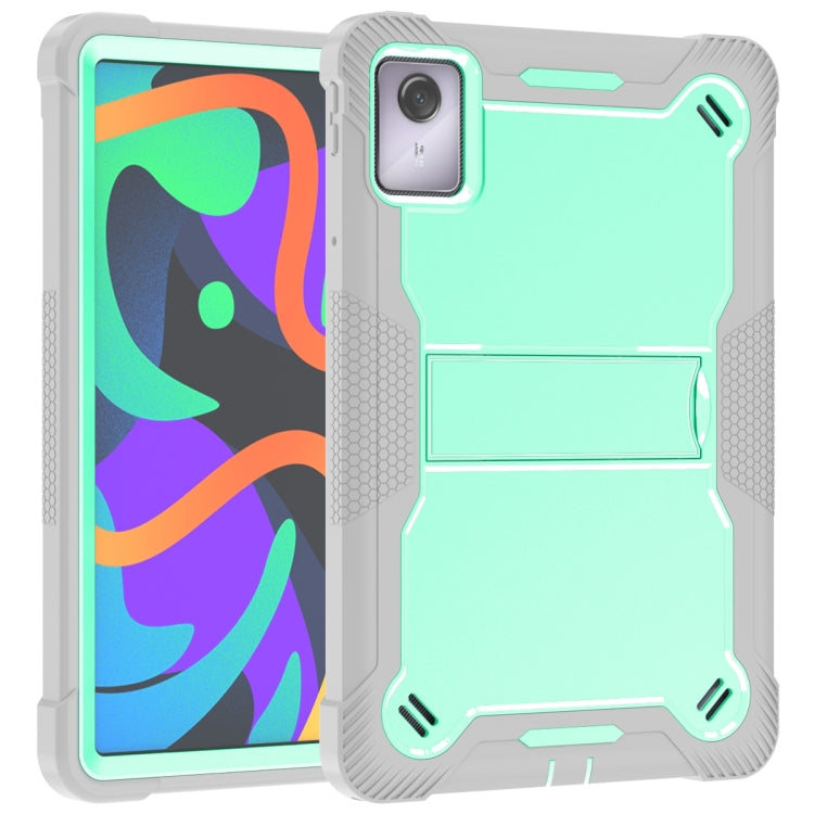 For Lenovo Tab M11 / Xiaoxin Pad 11 2024 Shockproof Silicone Hybrid PC Tablet Case with Holder