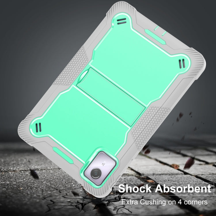 For Lenovo Tab M11 / Xiaoxin Pad 11 2024 Shockproof Silicone Hybrid PC Tablet Case with Holder