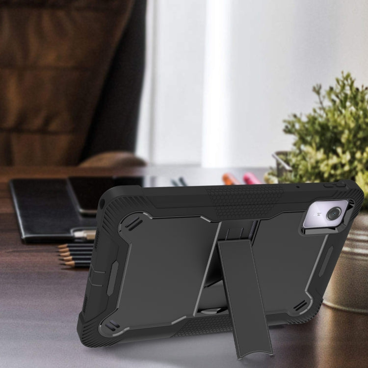 For Lenovo Tab M11 / Xiaoxin Pad 11 2024 Shockproof Silicone Hybrid PC Tablet Case with Holder