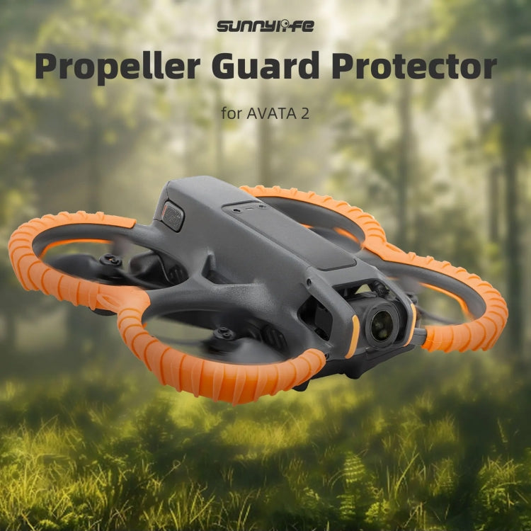 For DJI Avata 2 Sunnylife Drone Anti-Collision Protective Cover Combo Case Kit