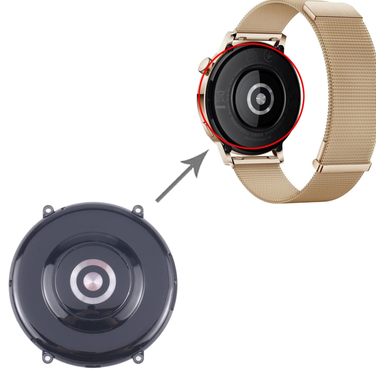 For Huawei Watch GT 3 42mm Original Rear Housing Cover - Black