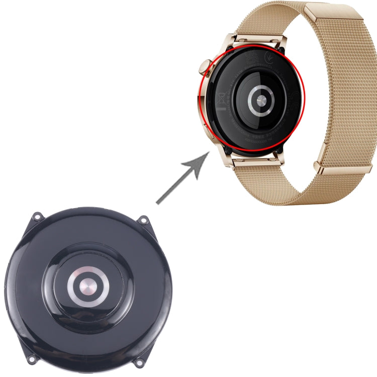 For Huawei Watch GT 3 46mm Original Rear Housing Cover - Black
